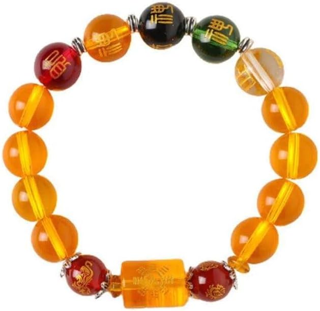 Buddha & Karma Double-Headed Golden Dragon Bracelet – Wealth, Strength & Protection