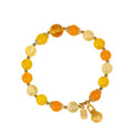 Feng Shui Bracelet for Women – Crystal Beaded Energy Bracelet with Imperial Palace-Style Gold-Swallowing Beast, Good Luck, Wealth & Positive Energy