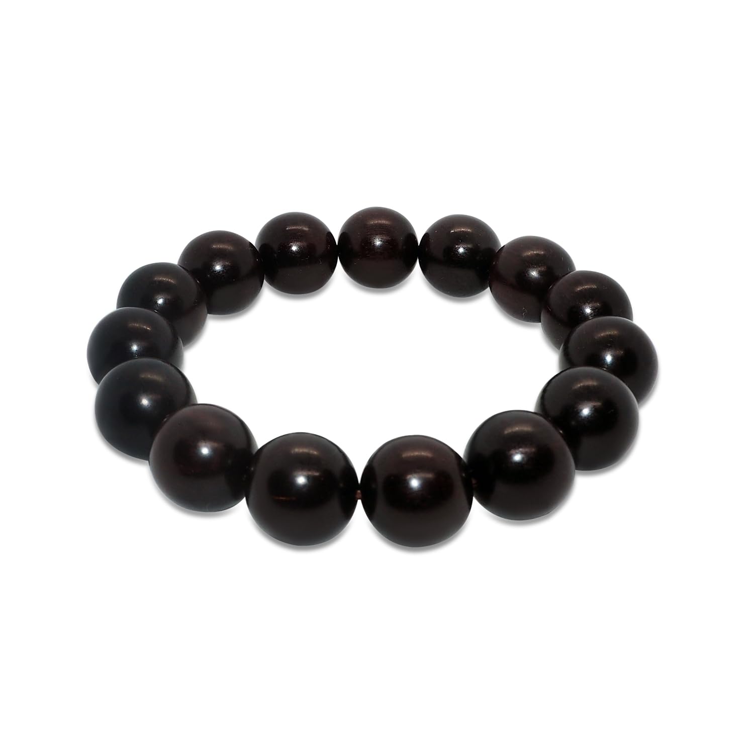 Meditation Bead Bracelets, Handcrafted Sandalwood Prayer Beads, Buddhist Blessing Rosewood Bracelets