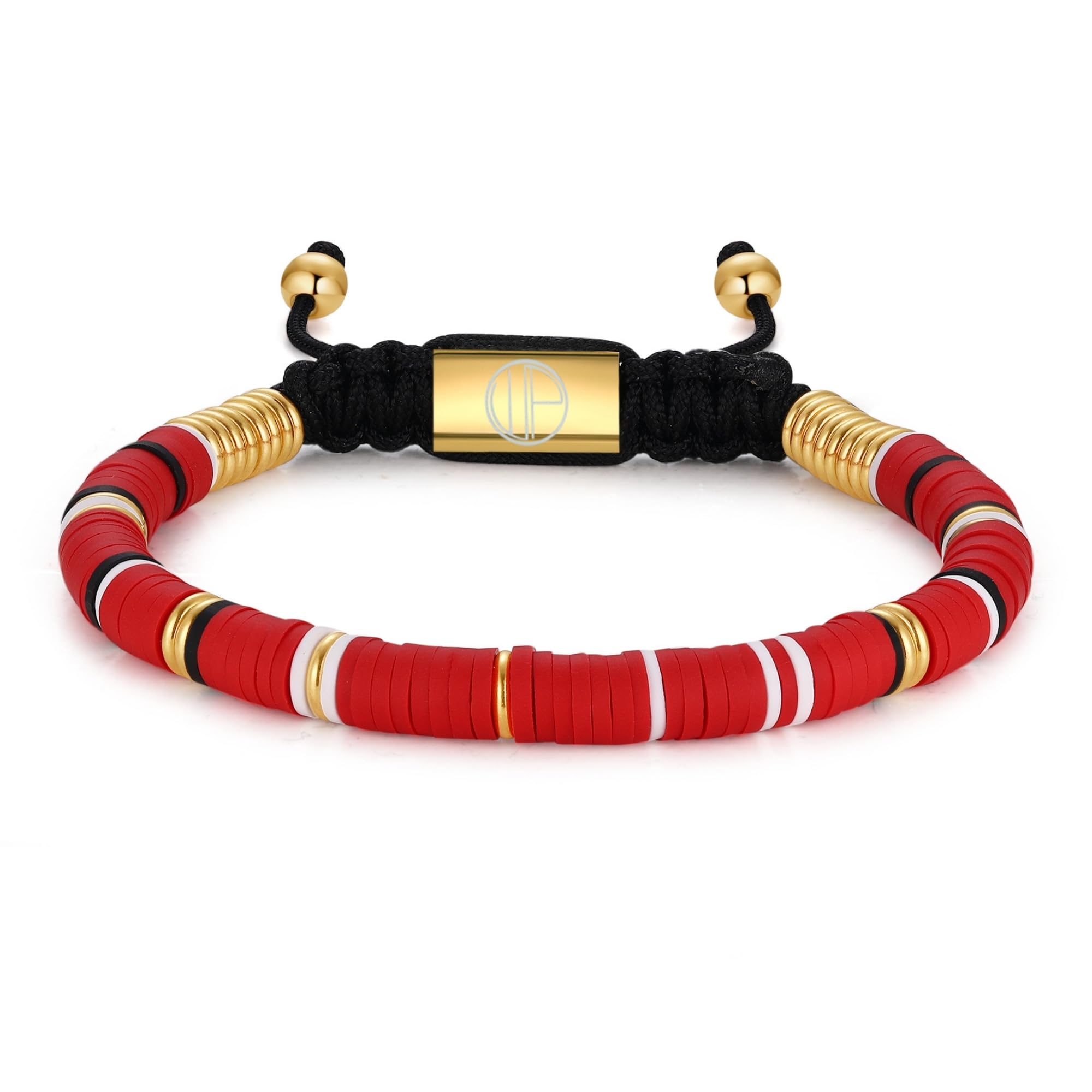 Gold-Plated Bracelets for Men 18K Gold Plated Franco Link Chain Stainless Steel Bracelet Adjustable Bracelet Mens Jewelry Birthday Gift