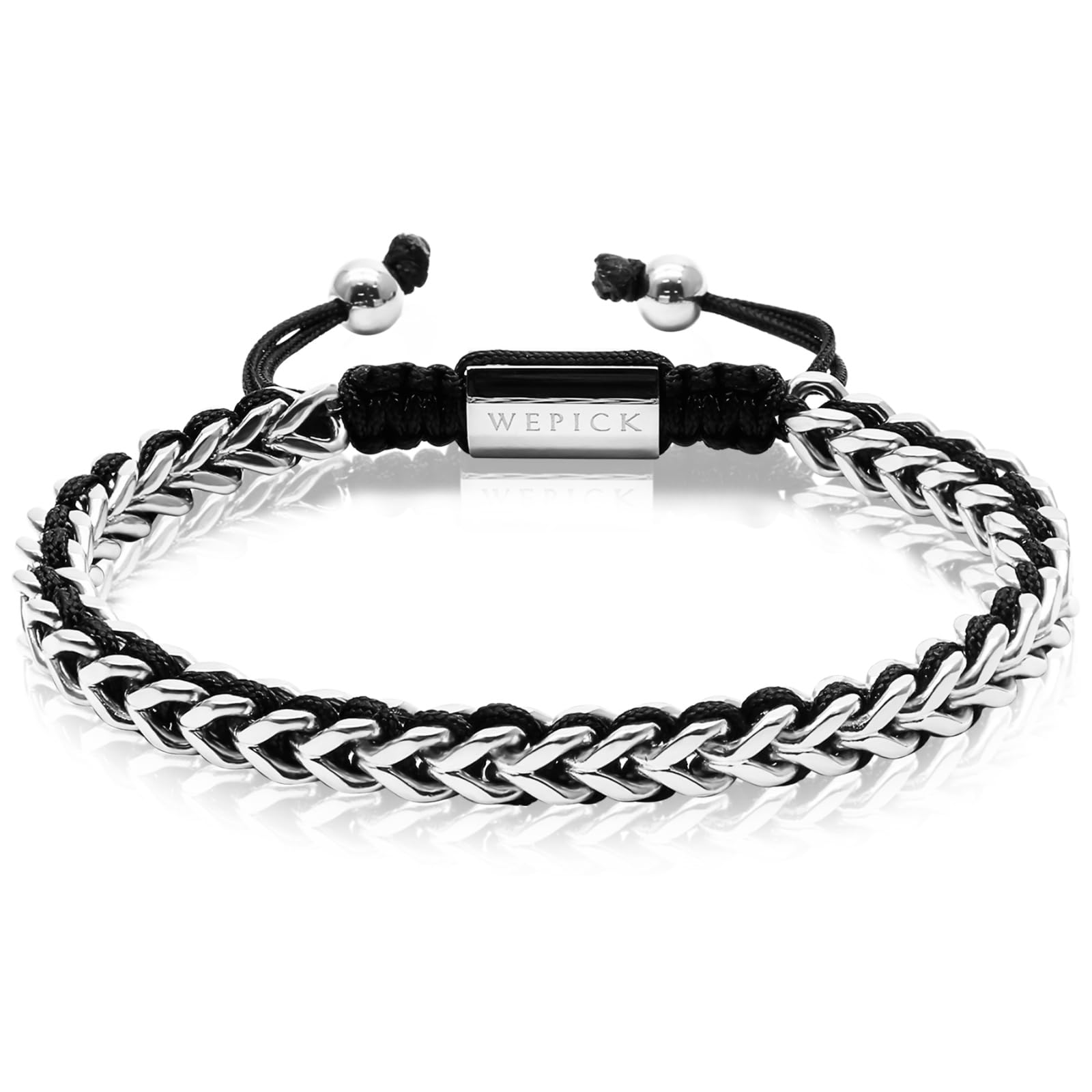Gold-Plated Bracelets for Men 18K Gold Plated Franco Link Chain Stainless Steel Bracelet Adjustable Bracelet Mens Jewelry Birthday Gift