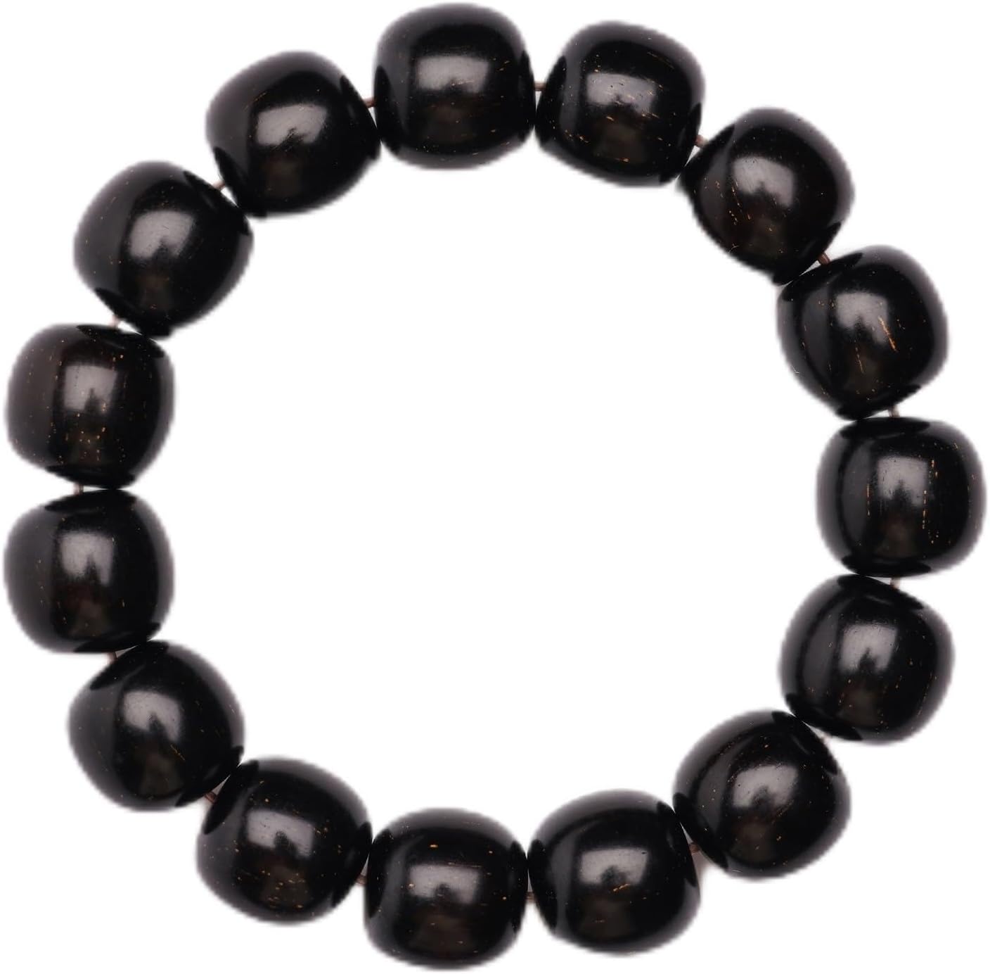 Meditaiton Beaded Bracelets, Handmade Sandalwood Mala Beads, Buddhist Prayer Red Wood Bracelets
