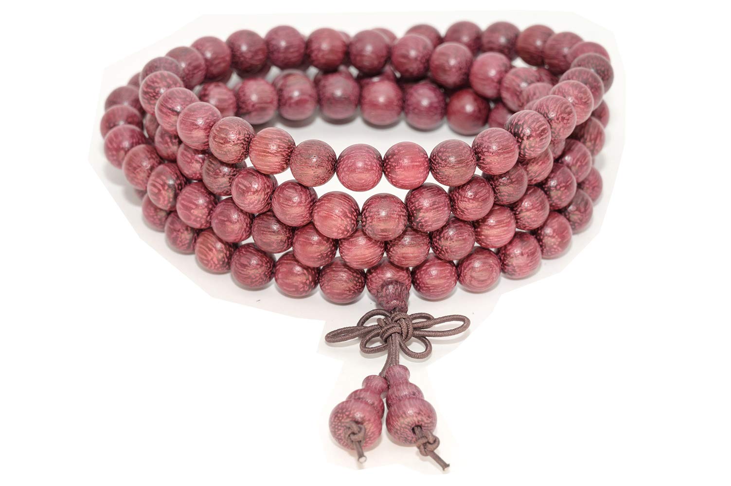 Mala Beads Bracelet 108 8mm Prayer Meditation Sandalwood Elastic…