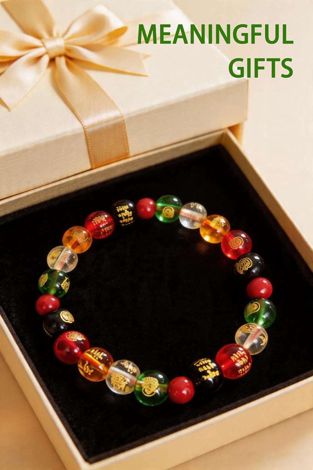 Feng Shui Wealth-Attracting Bracelet: Golden Buddha and Cinnabar—A Spiritual Gift for Prosperity
