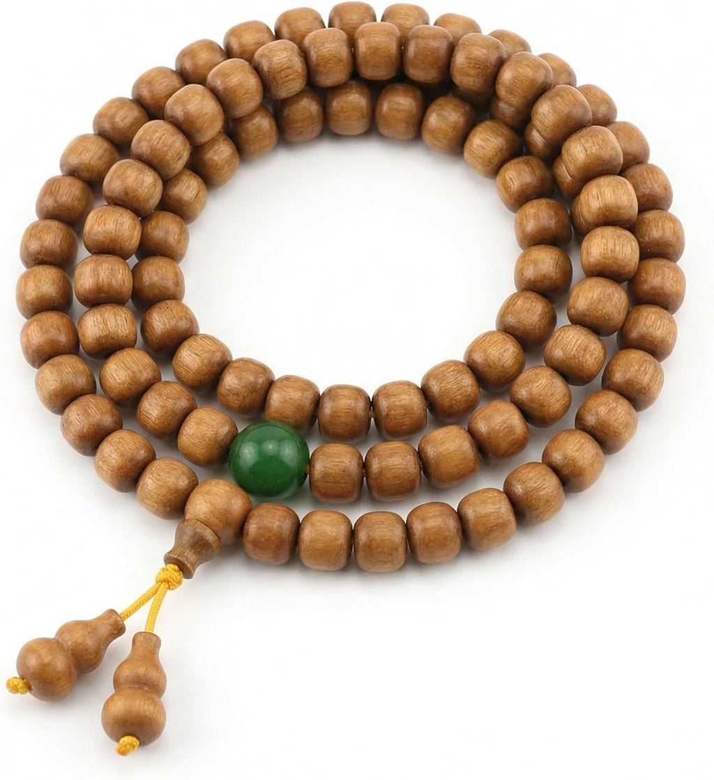 Buddhist Prayer Beads, 108 Beads - 12 mm Meditation Mala