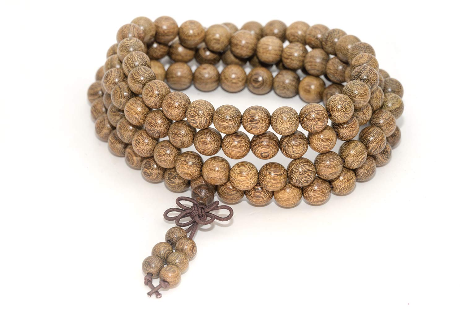 Mala Beads Bracelet 108 8mm Prayer Meditation Sandalwood Elastic…
