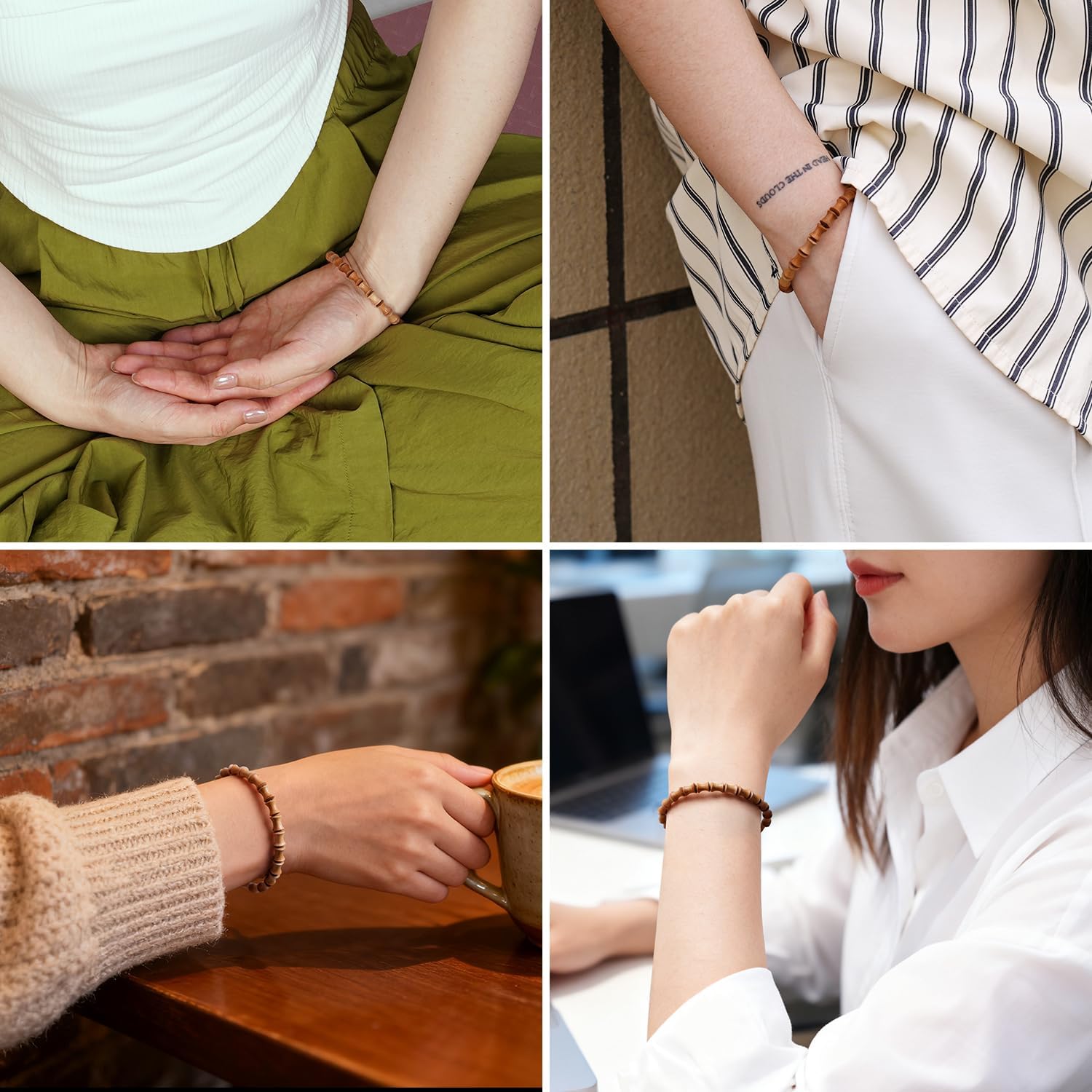 Handcrafted from authentic sandalwood, these beads emit a soothing fragrance and are ideal for Buddhist practice, meditation, and prayer.