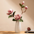 Artificial Magnolia Flower In Vase