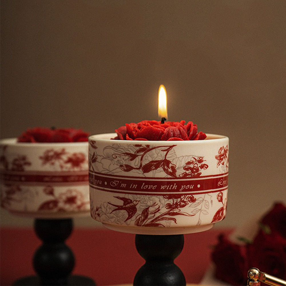 Camellia Scented Candle Set