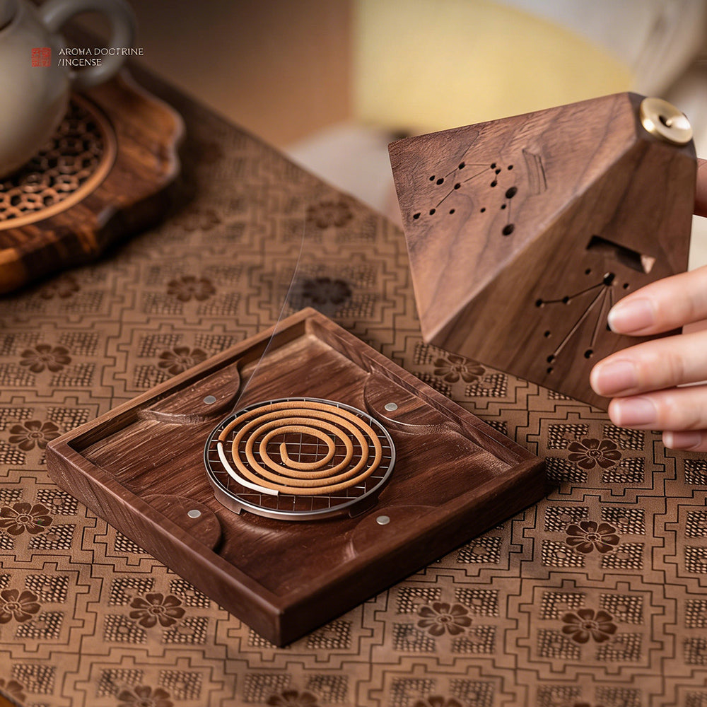 Pyramid Backflow Incense Burner