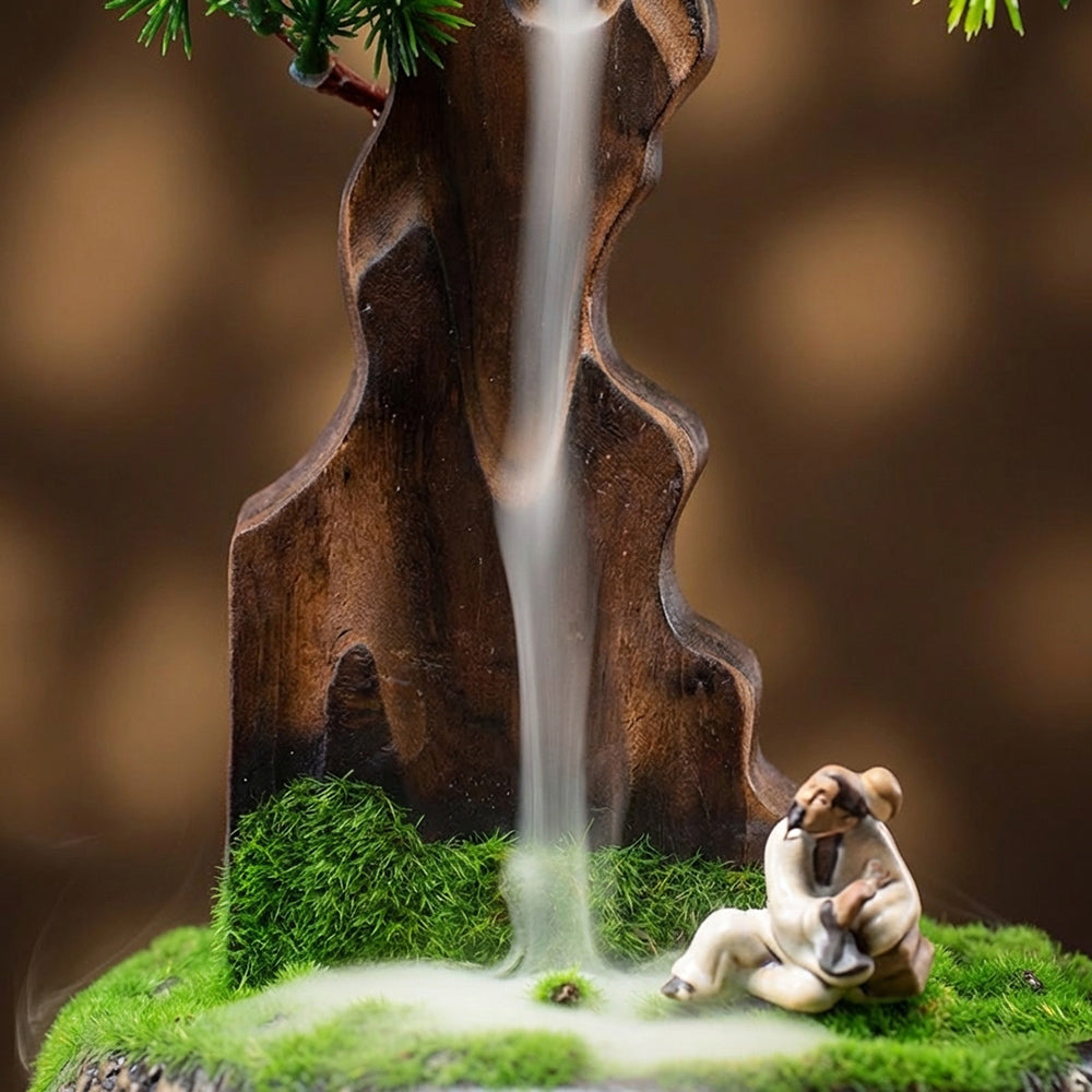 Welcoming Pine Backflow Incense Burner