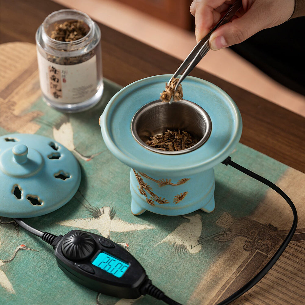Dual Use Electric Incense Burner