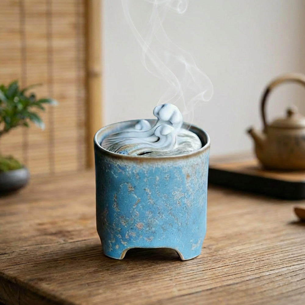 Ocean Wave Electric Incense Burner