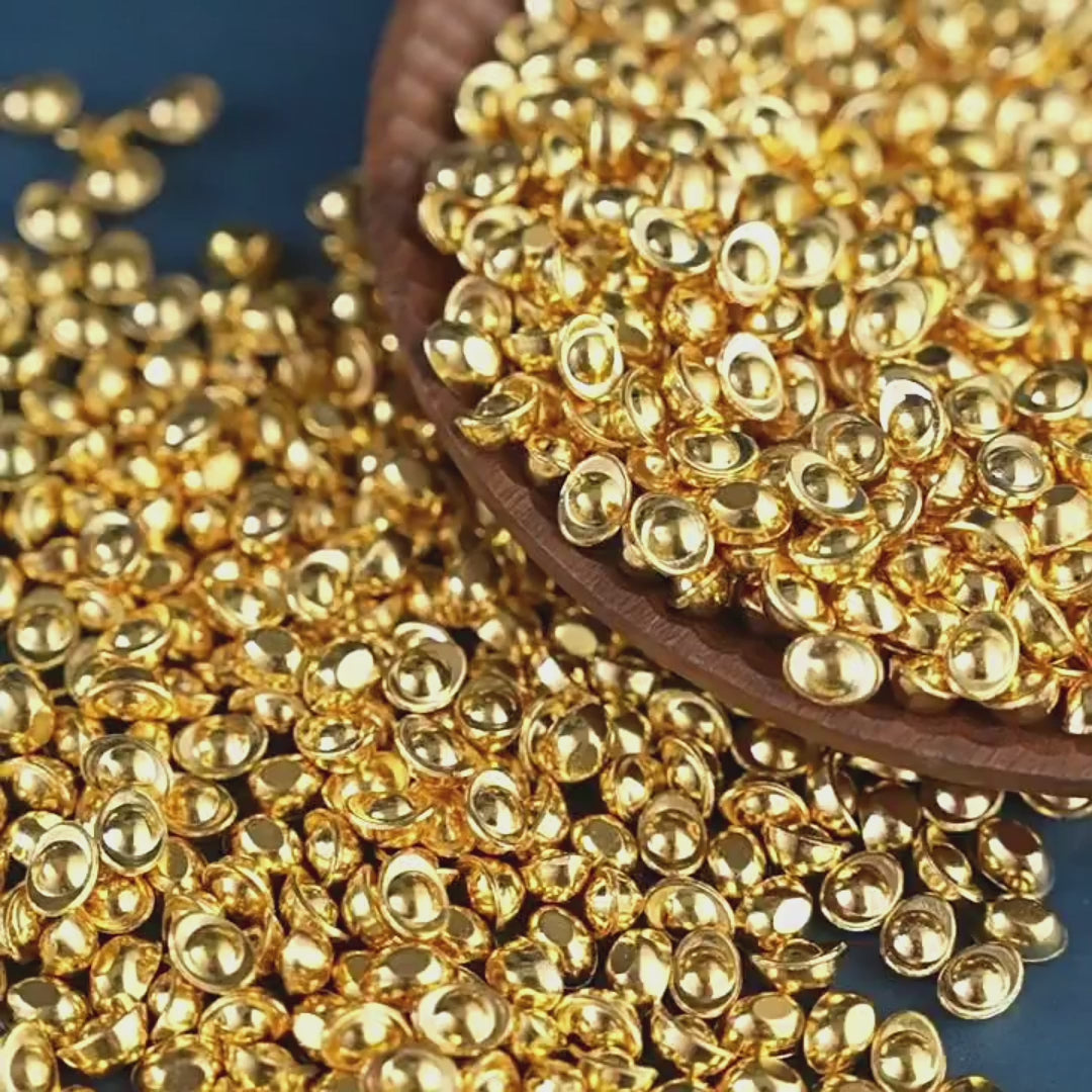 Alloy Gold Ingot Treasure Bowl